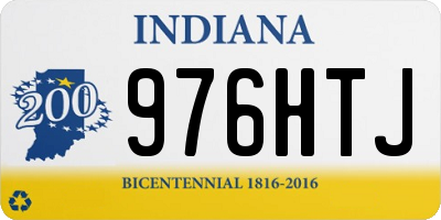 IN license plate 976HTJ
