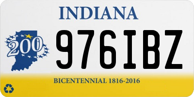 IN license plate 976IBZ