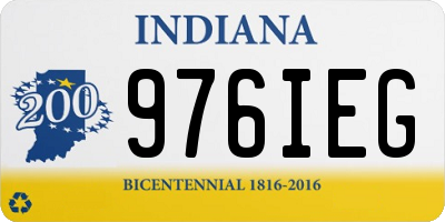 IN license plate 976IEG