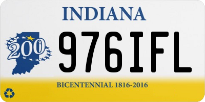 IN license plate 976IFL