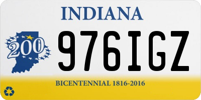 IN license plate 976IGZ