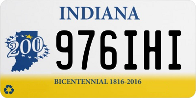 IN license plate 976IHI