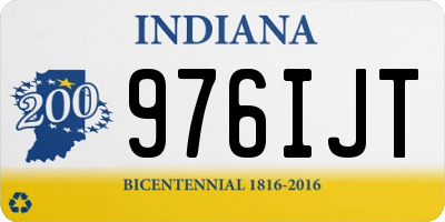 IN license plate 976IJT