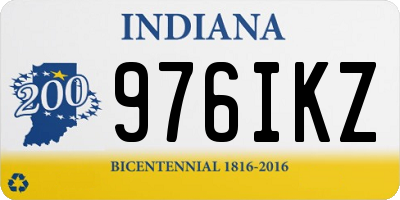 IN license plate 976IKZ