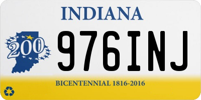 IN license plate 976INJ