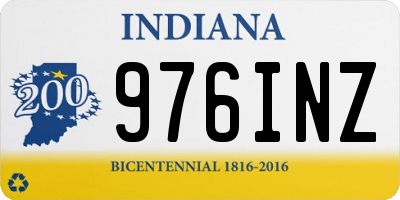 IN license plate 976INZ