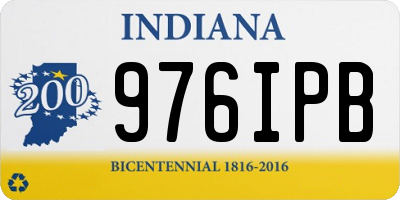 IN license plate 976IPB