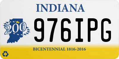 IN license plate 976IPG