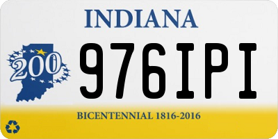IN license plate 976IPI