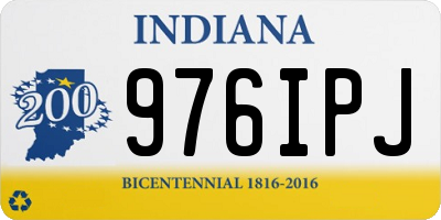IN license plate 976IPJ