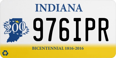 IN license plate 976IPR