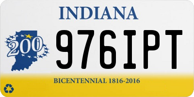 IN license plate 976IPT