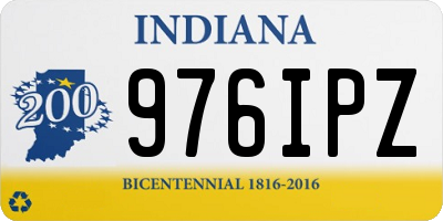 IN license plate 976IPZ