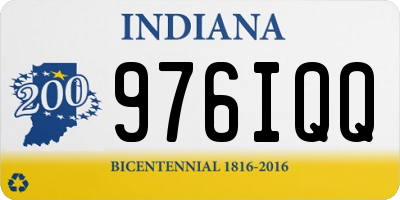 IN license plate 976IQQ
