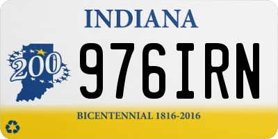 IN license plate 976IRN