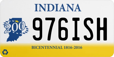 IN license plate 976ISH