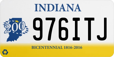 IN license plate 976ITJ