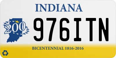 IN license plate 976ITN