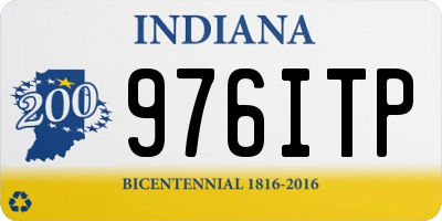 IN license plate 976ITP