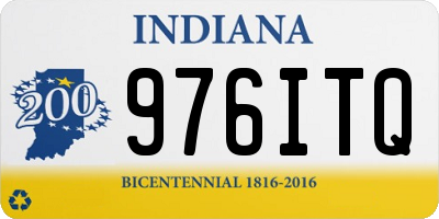 IN license plate 976ITQ