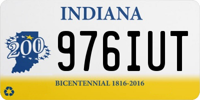 IN license plate 976IUT