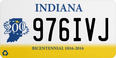 IN license plate 976IVJ