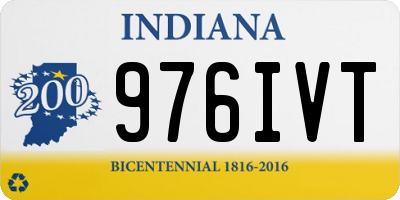 IN license plate 976IVT