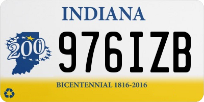 IN license plate 976IZB