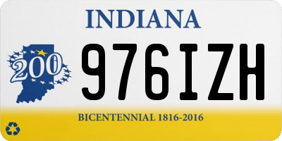 IN license plate 976IZH