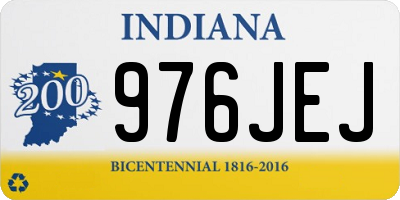 IN license plate 976JEJ