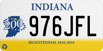 IN license plate 976JFL