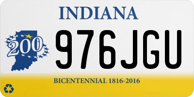 IN license plate 976JGU