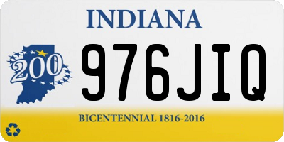 IN license plate 976JIQ