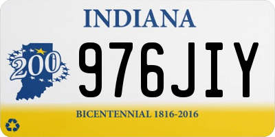 IN license plate 976JIY