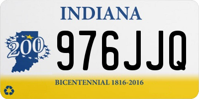 IN license plate 976JJQ