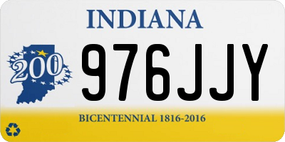 IN license plate 976JJY