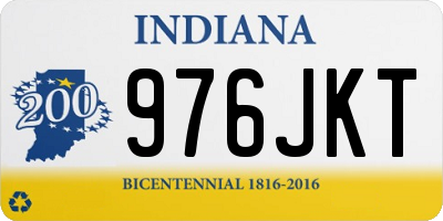 IN license plate 976JKT