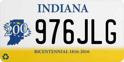 IN license plate 976JLG
