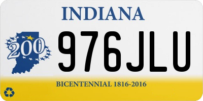 IN license plate 976JLU