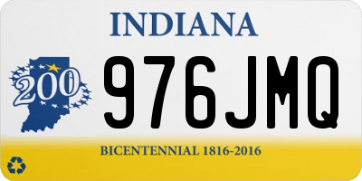 IN license plate 976JMQ