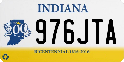 IN license plate 976JTA