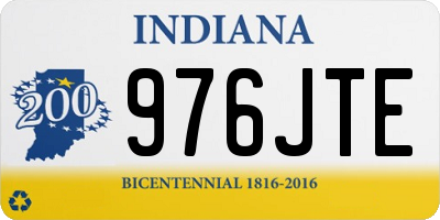 IN license plate 976JTE