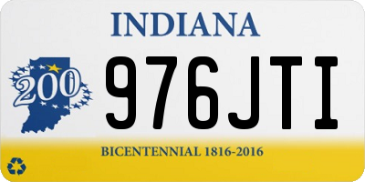 IN license plate 976JTI