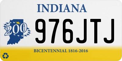 IN license plate 976JTJ