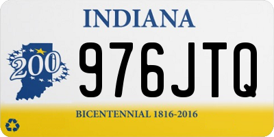 IN license plate 976JTQ