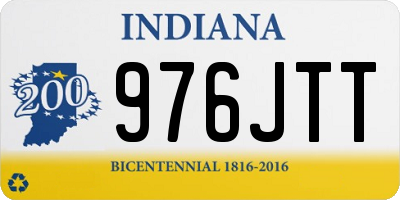 IN license plate 976JTT