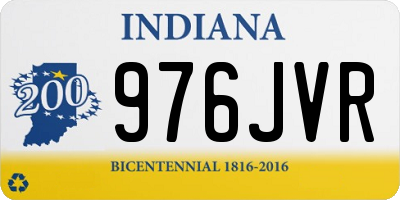 IN license plate 976JVR