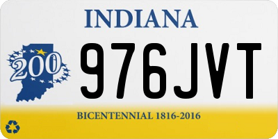 IN license plate 976JVT