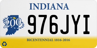 IN license plate 976JYI