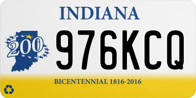 IN license plate 976KCQ